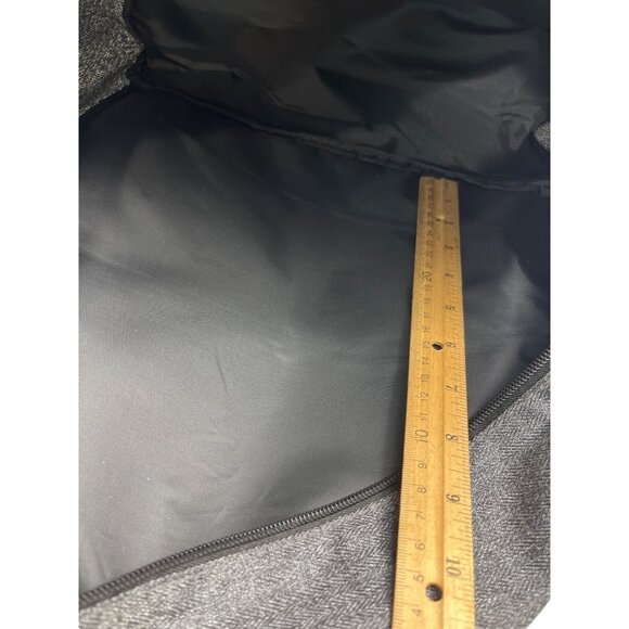 Gray Backpack With Insulated Cooler Pocket & Environmental Services Logo 45e - Picture 5 of 6